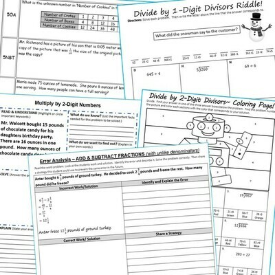 Equations and Inequalities