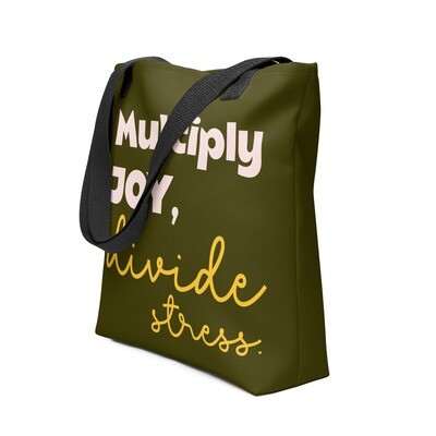 Multiply Joy Tote bag