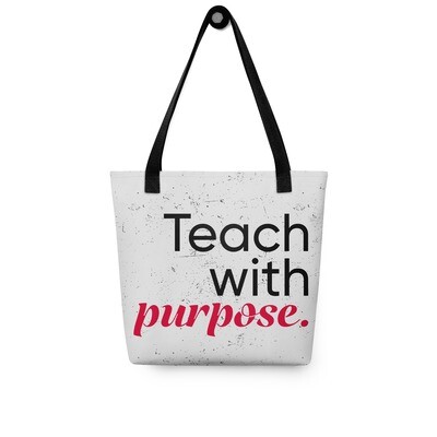Teach with Purpose Tote bag