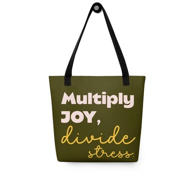Multiply Joy Tote bag
