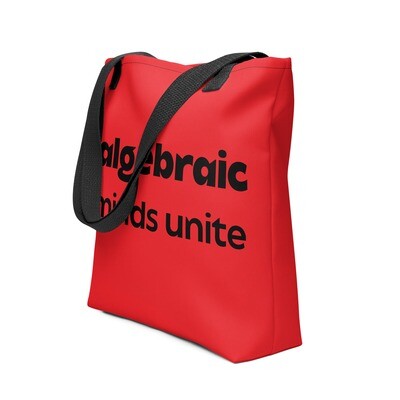 Algebraic Minds Unite Tote bag