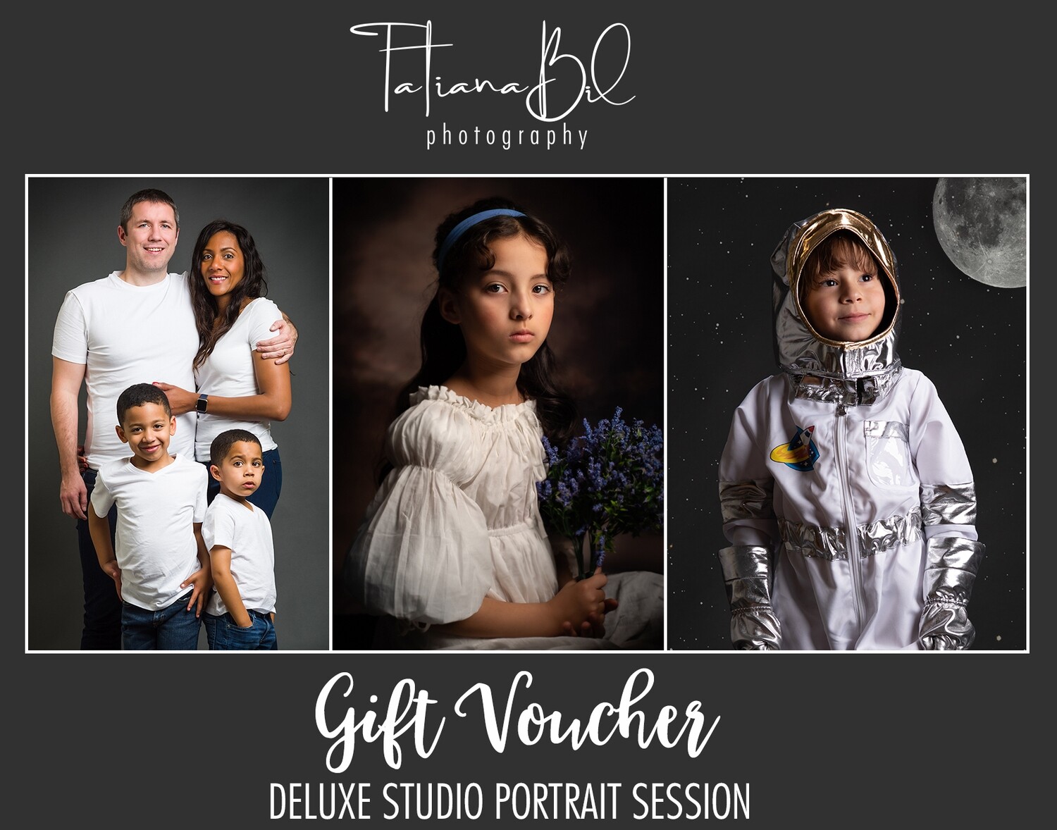 Gift Voucher - Deluxe Studio Portrait Session
