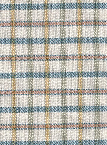 Blue and Orange Check