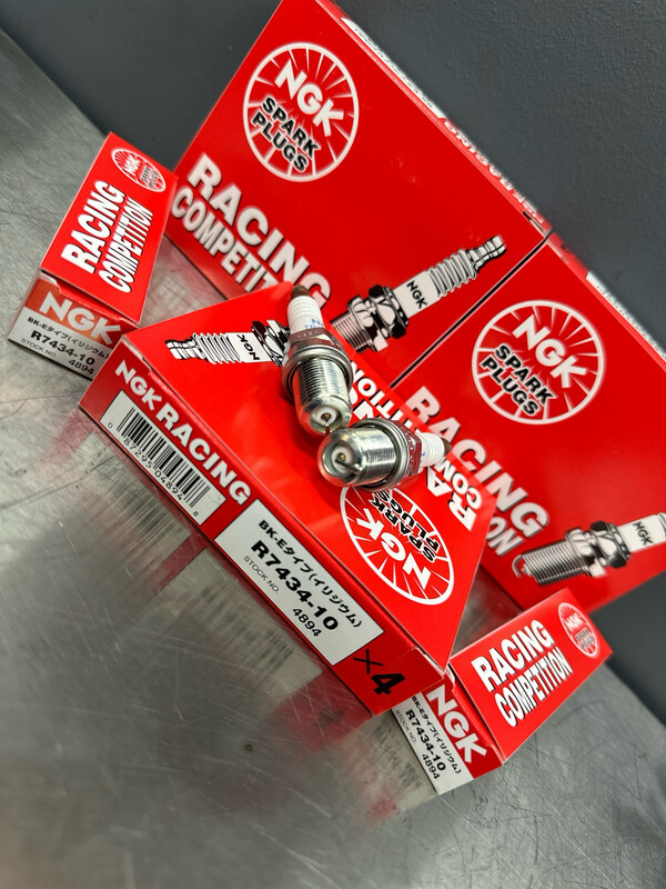 NGK R7434-10 Racing Spark Plugs