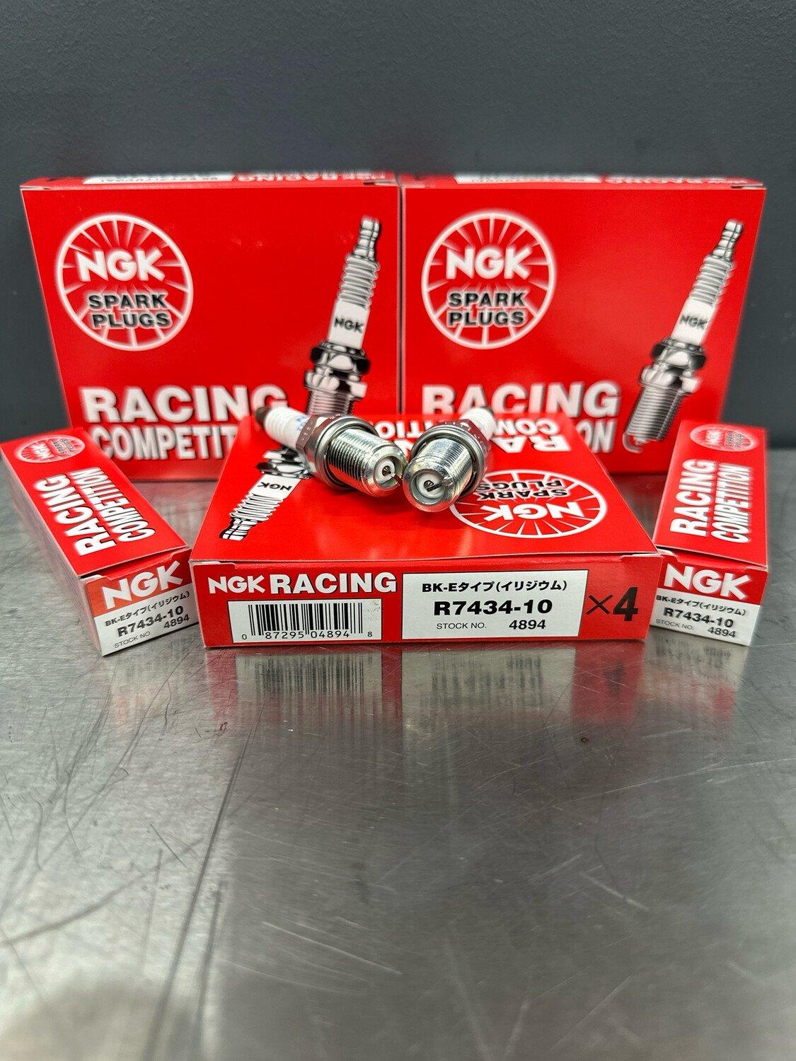 NGK R7434-10 Racing Spark Plugs