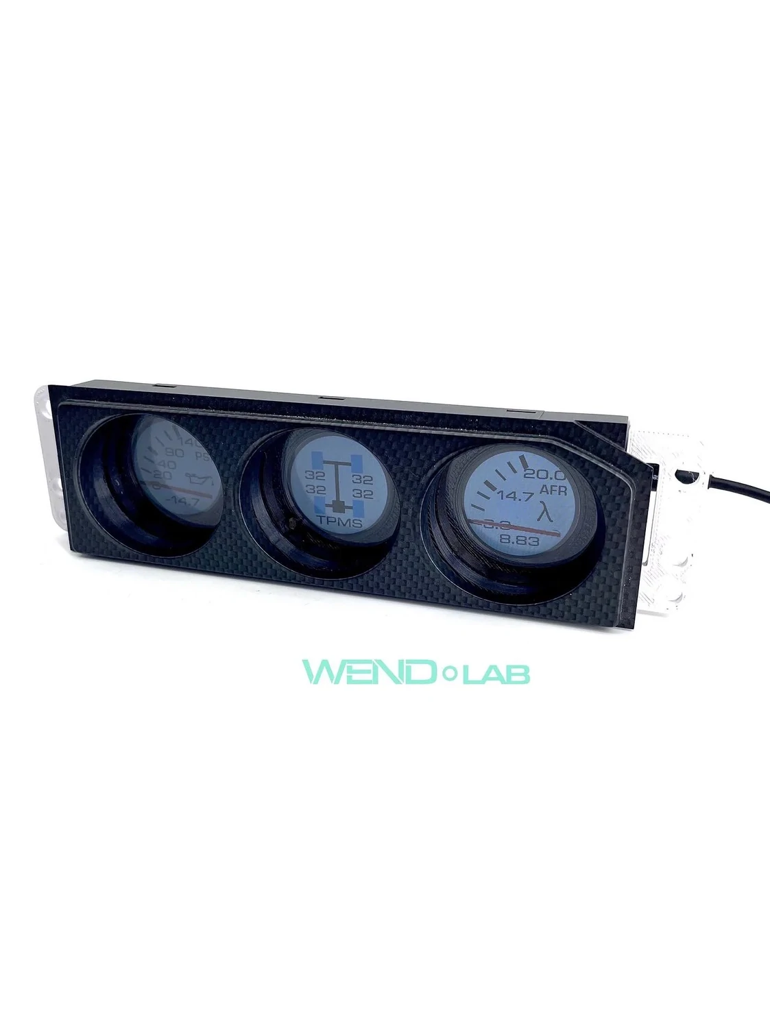 WEND Lab R33 Skyline DIN Triple CANBUS Gauge WEND Lab R33 Skyline DIN Triple CANBUS Gauge