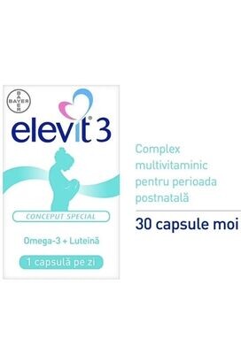 Elevit 3, 30 capsules, Bayer