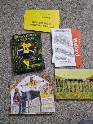 Watford postcards (set of 4) and bookmark