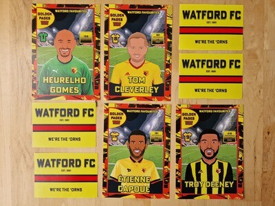 Watford Favourites Postcards (with free stickers)