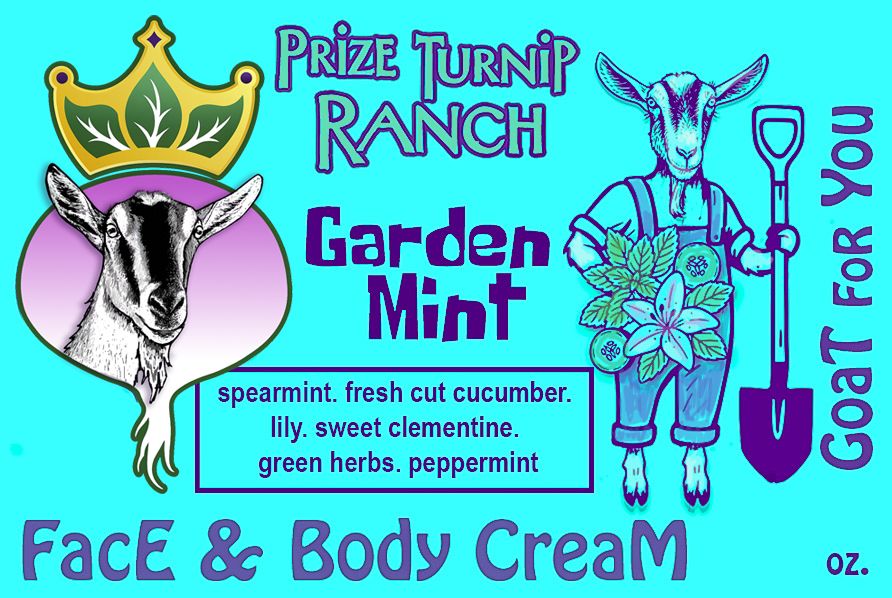 Face + Body Cream: Garden Mint