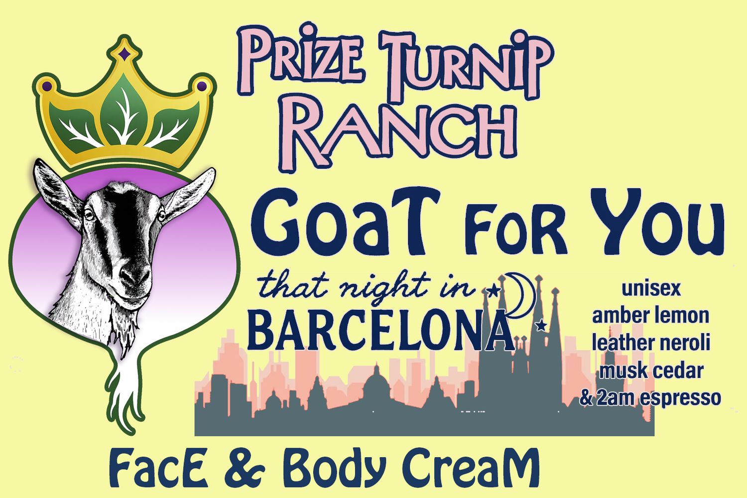 Face + Body Cream: That Night in Barcelona