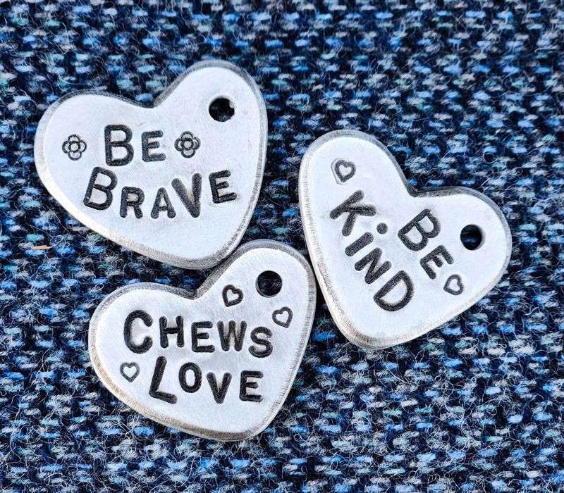 Good Dog, Brave Heart Fetching Tag