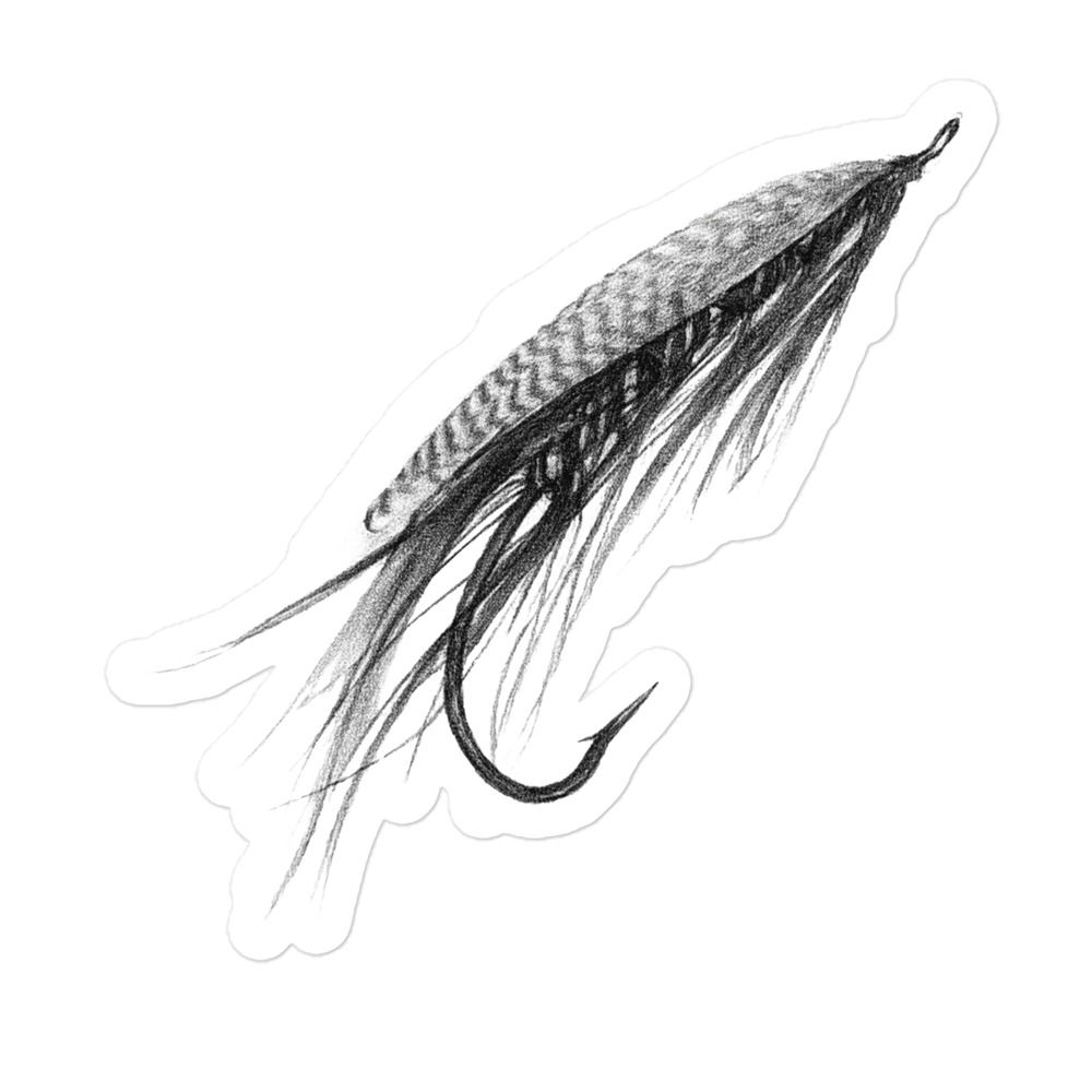 Culdrain Spey Fly Sticker