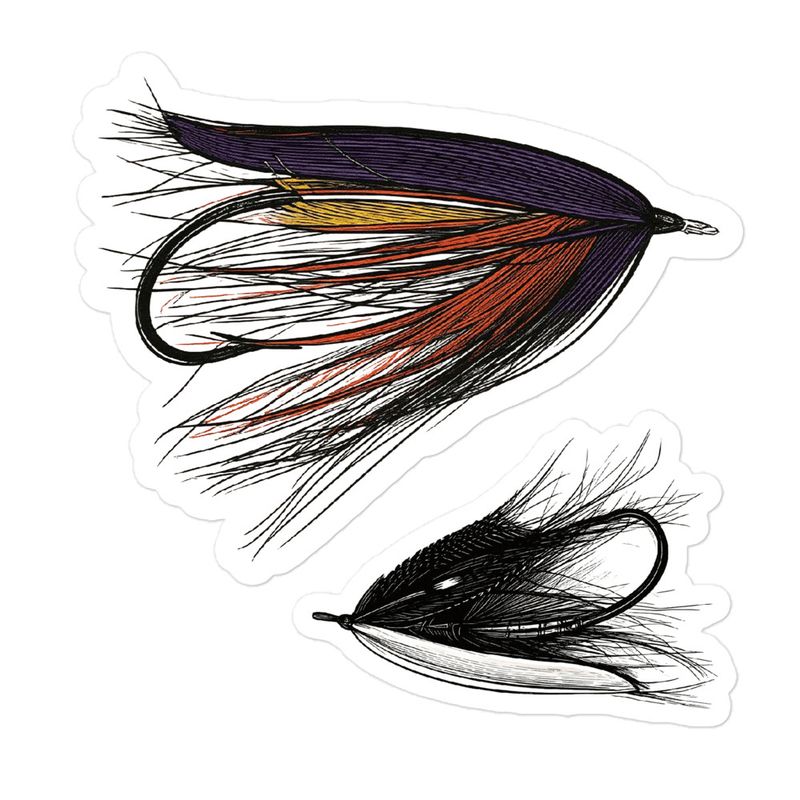 Spey Flies Sticker