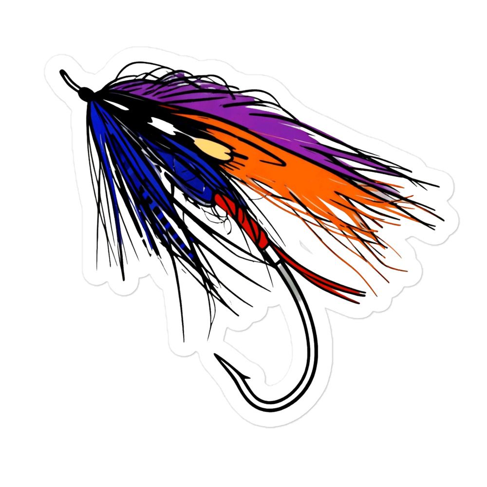 Steelhead Fly Sticker