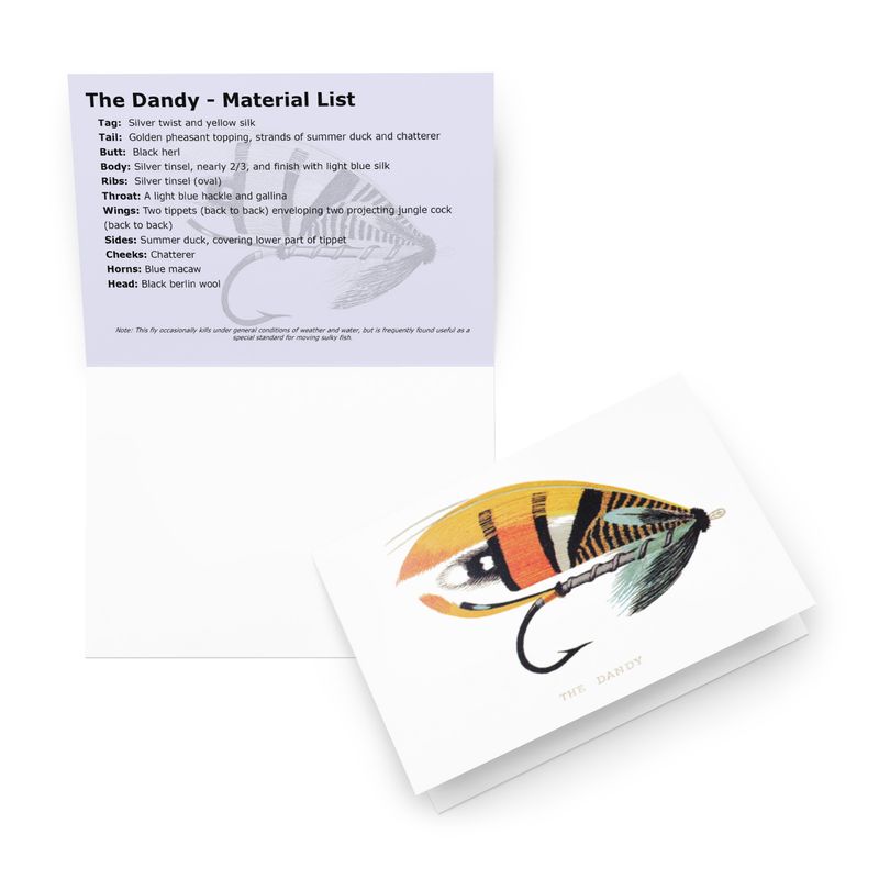 The Dandy - Fly Tying Card