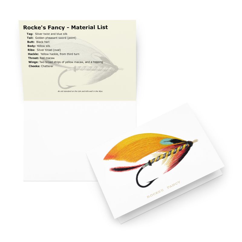 Rocke's Fancy - Fly Tying Card
