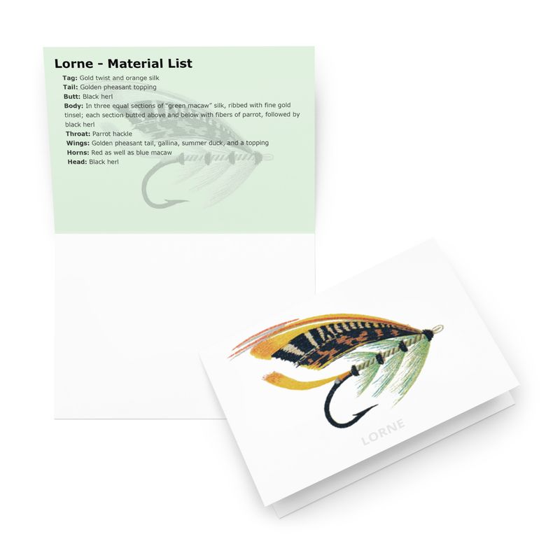Lorne - Fly Tying Card