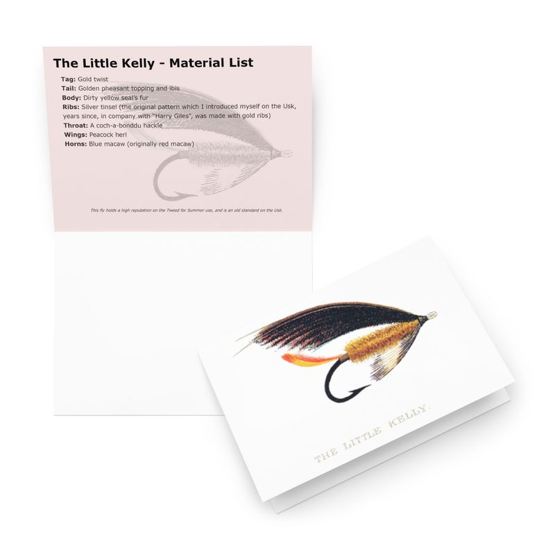 The Little Kelly - Fly Tying Cards