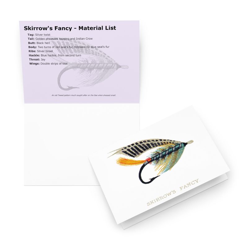 Skirrow's Fancy - Fly Tying Card