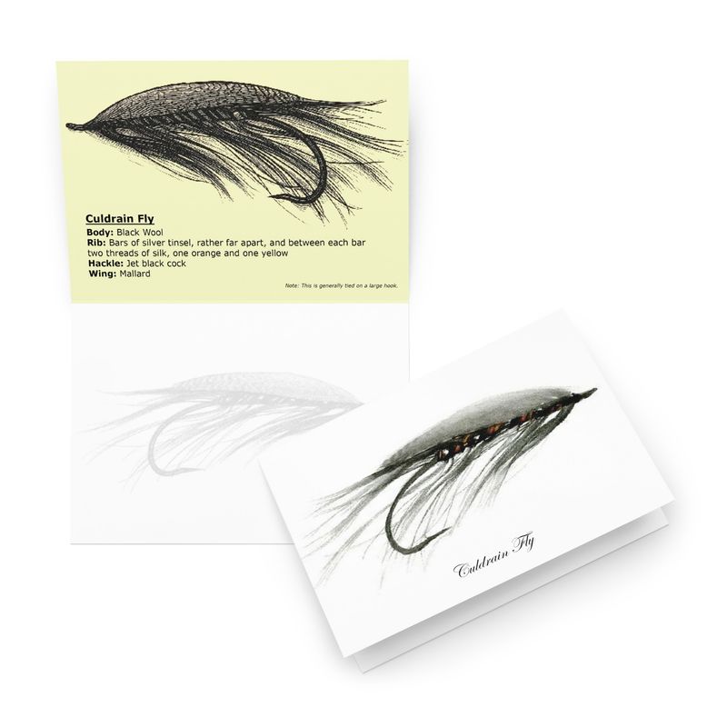 Culdrain Fly - Fly Tying Card