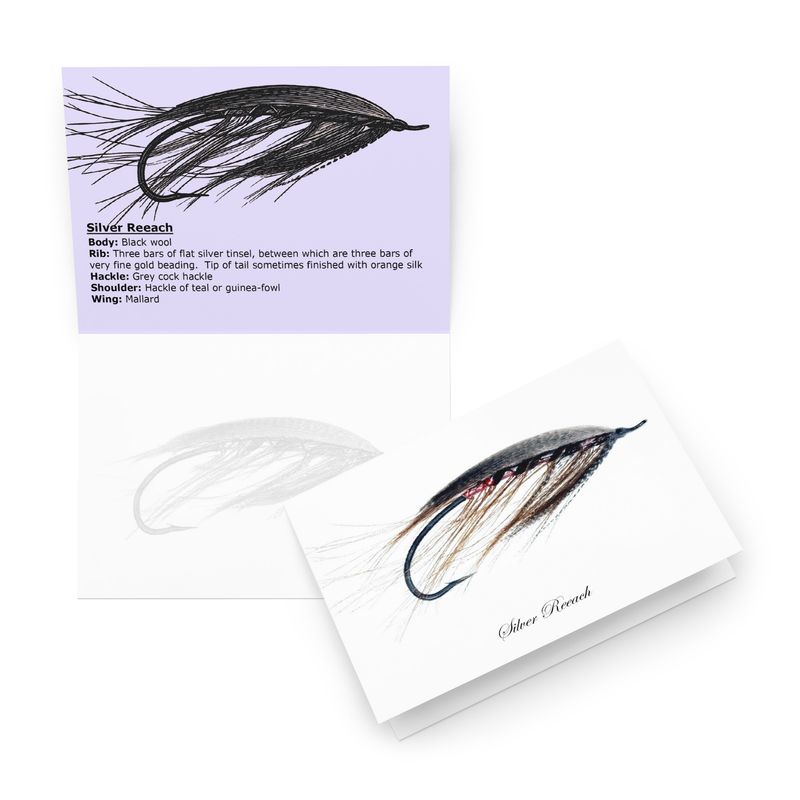 Silver Reeach - Fly Tying Card