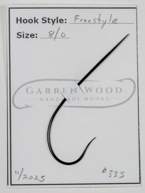 Garren Wood 8/0 Hook - #335