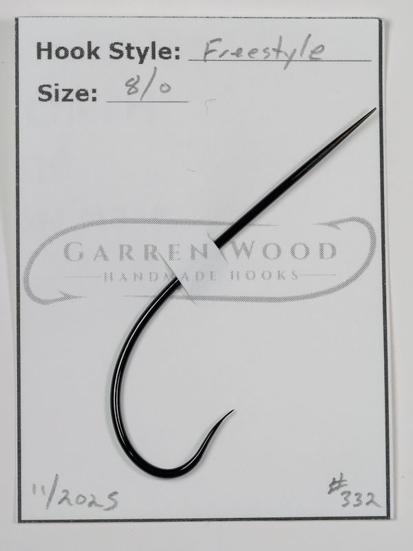 Garren Wood 8/0 Hook - #332