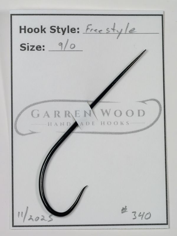 Garren Wood 9/0 Hook - #340