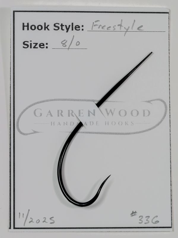 Garren Wood 8/0 Hook - #336