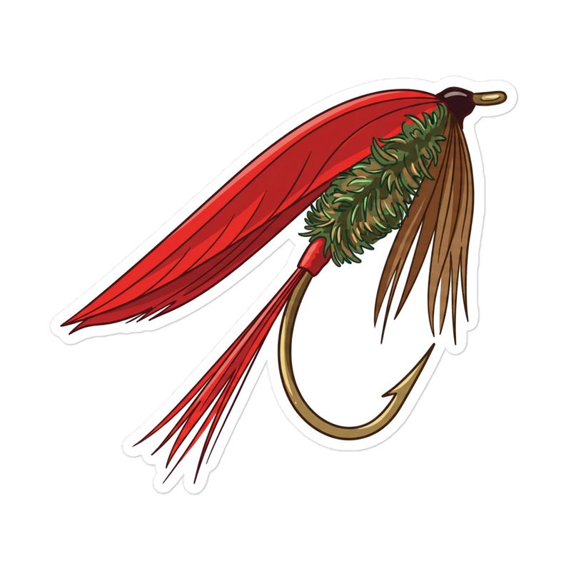 Academy Wet Fly Sticker