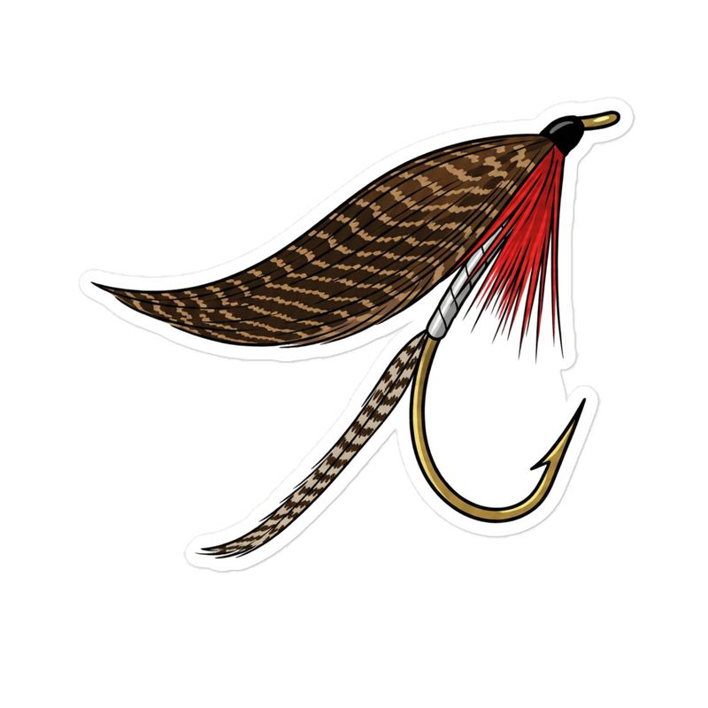 Baldwin Wet Fly Sticker