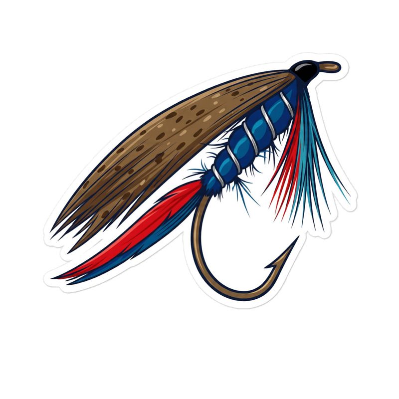 Beamer Wet Fly Sticker