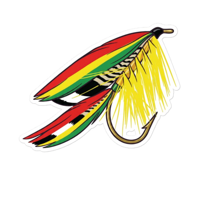 Denison Wet Fly Sticker