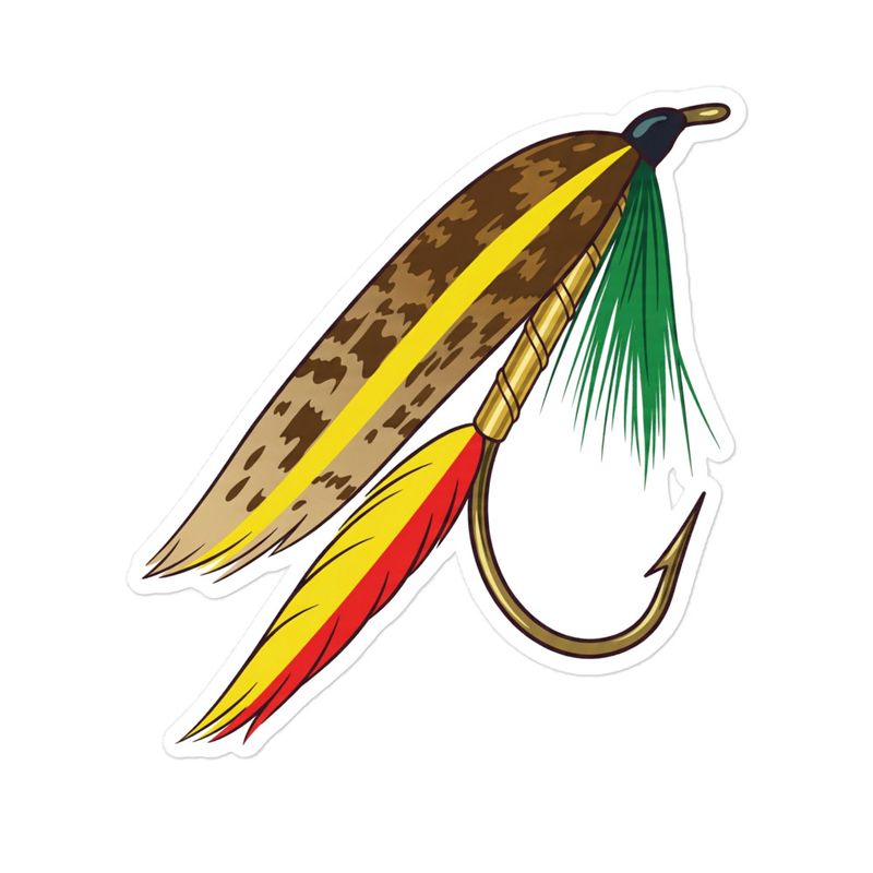 Ferguson Wet Fly Sticker