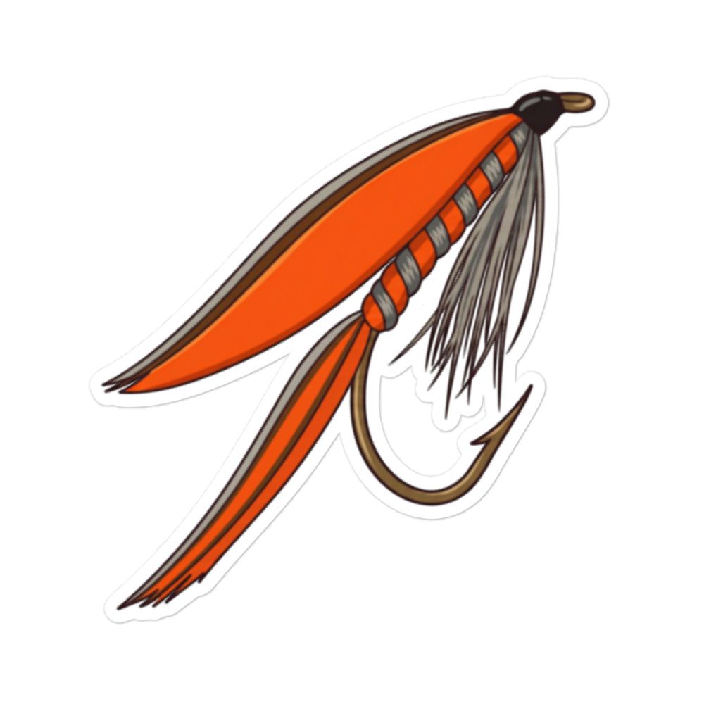 Fontinalis Wet Fly Sticker