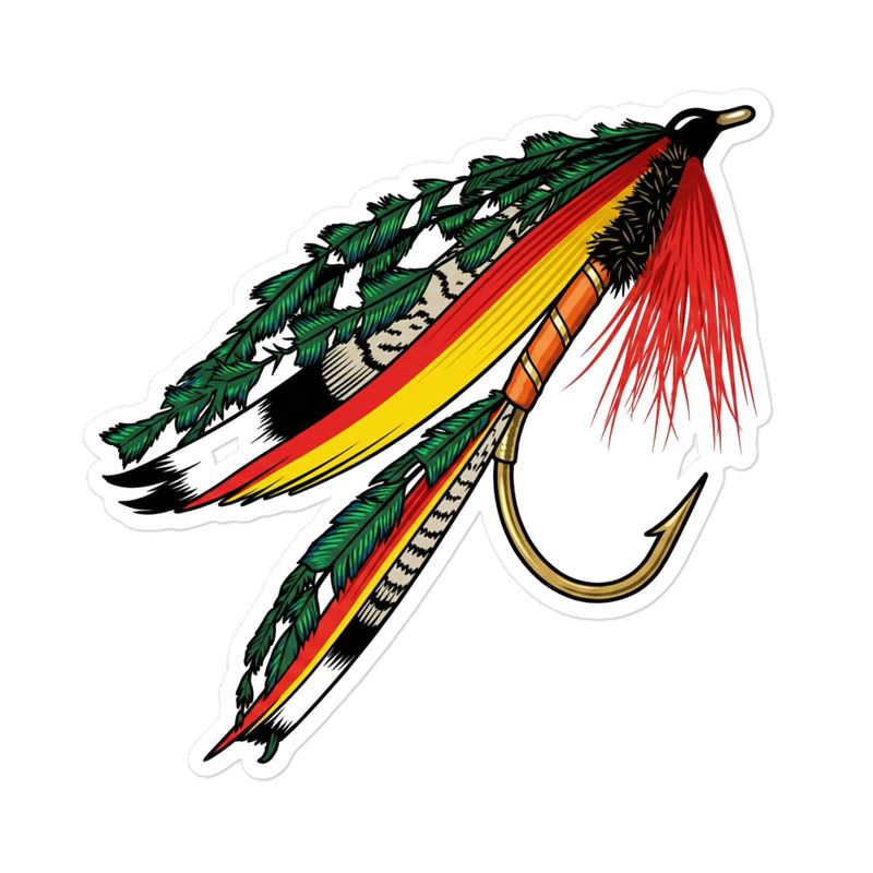 Holberton Wet Fly Sticker