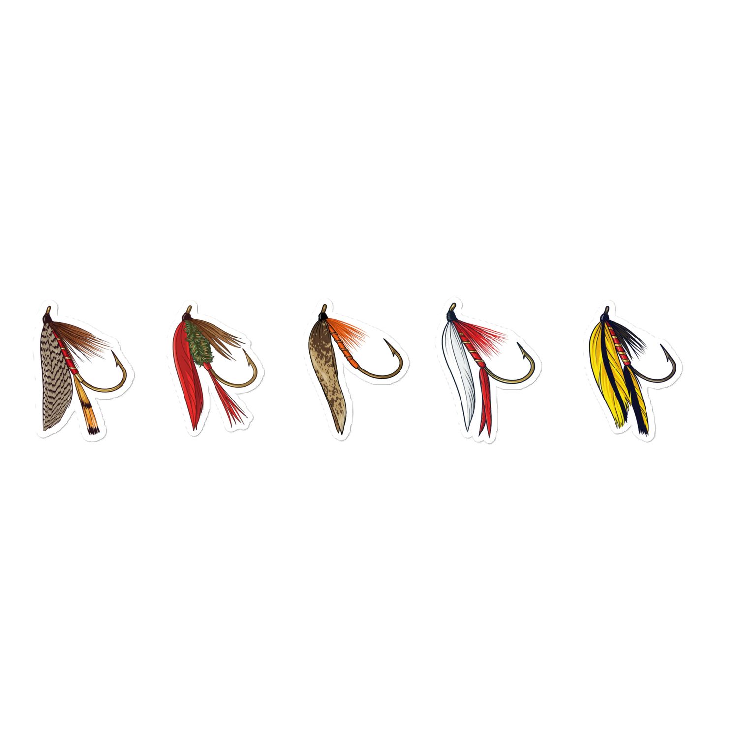 Classic Wet Fly Stickers III Classic Wet Fly Stickers III