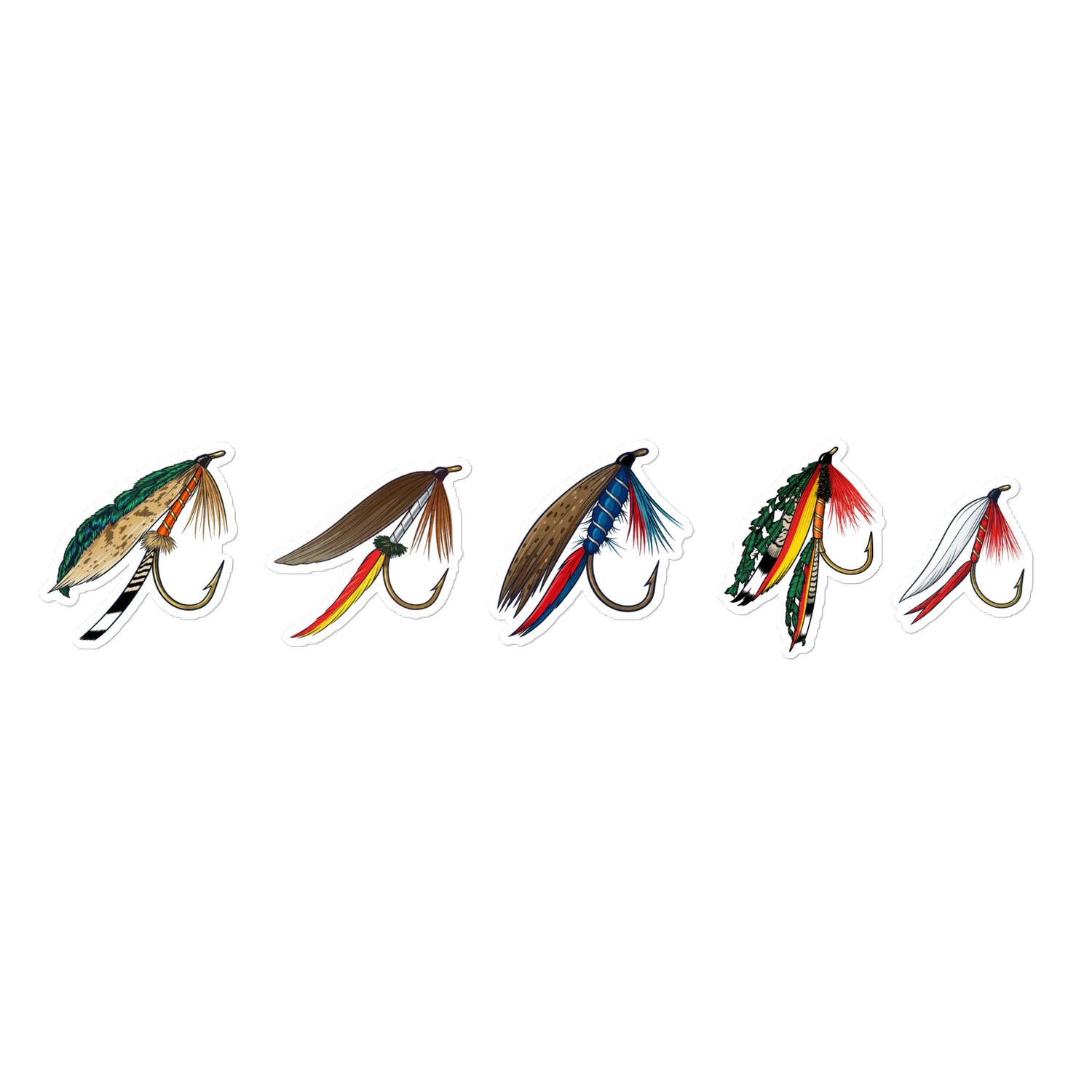 Classic Wet Fly Stickers IV Classic Wet Fly Stickers IV