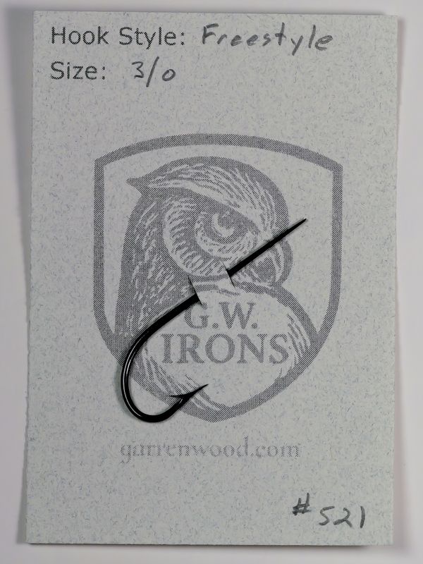 Garren Wood 3/0 Hook - #521
