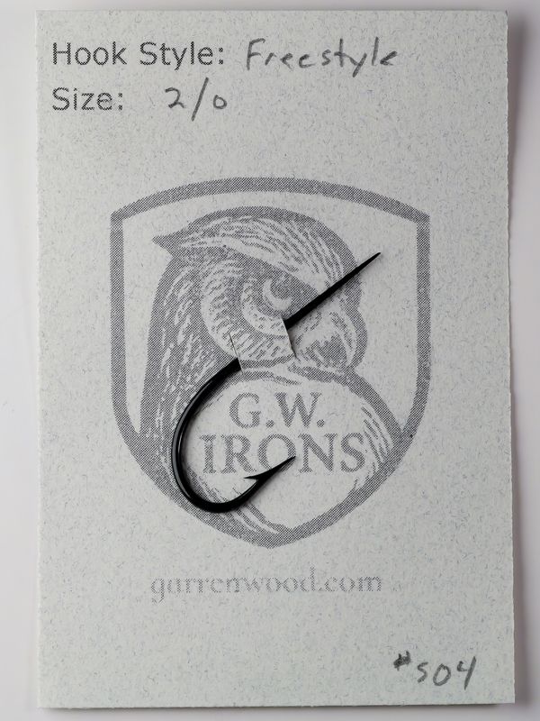 Garren Wood 2/0 Hook - #504