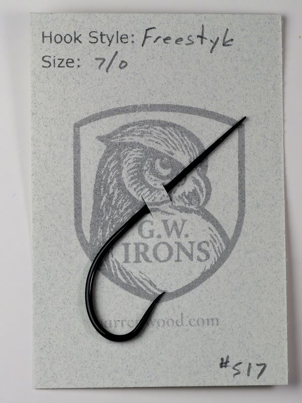Garren Wood 7/0 Hook - #517