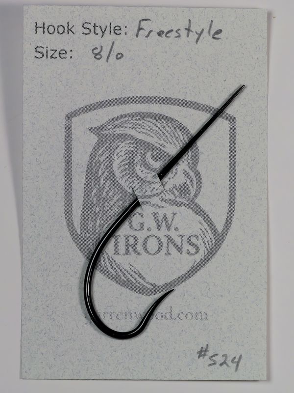 Garren Wood 8/0 Hook - #524