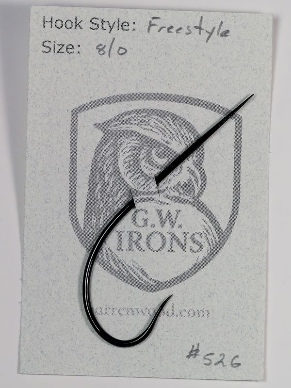 Garren Wood 8/0 Hook - #526
