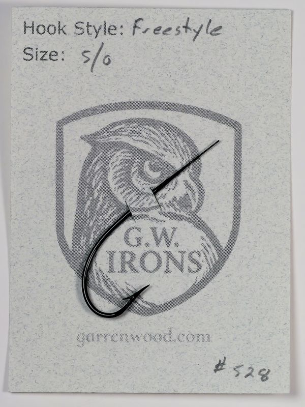Garren Wood 5/0 Hook - #528