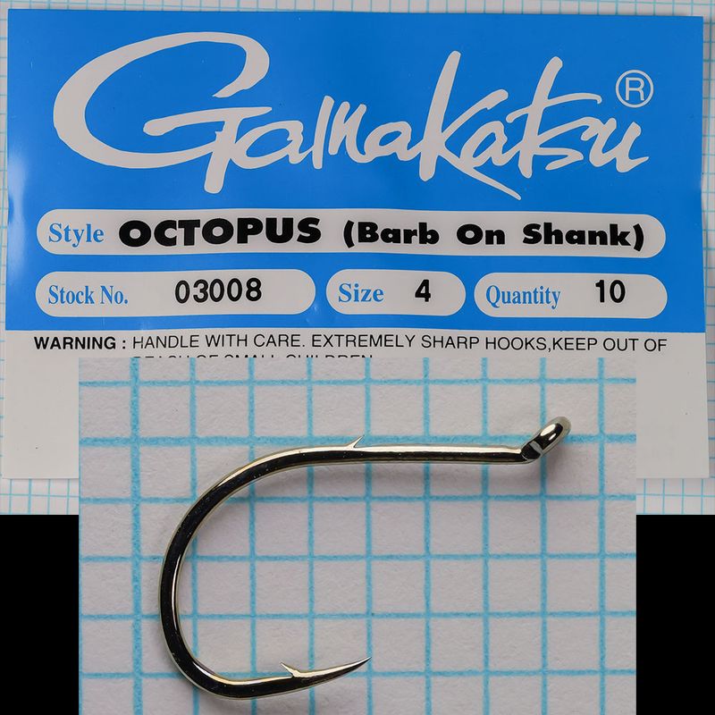 Gamakatsu Octopus 03008 - Size 4