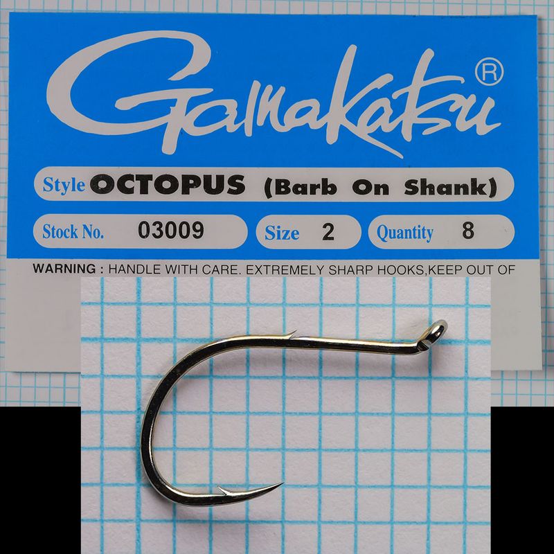 Gamakatsu Octopus 03009 - Size 2