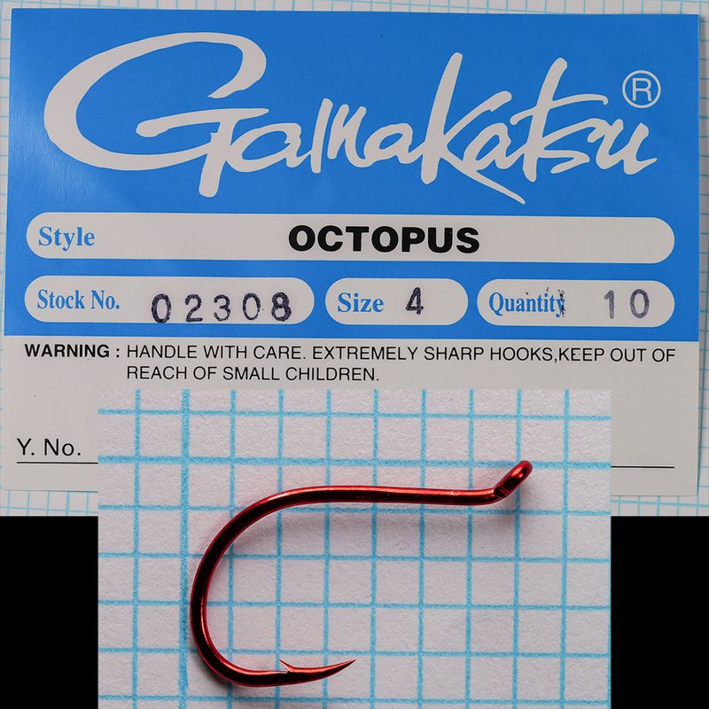 Gamakatsu Octopus 02308 - Size 4