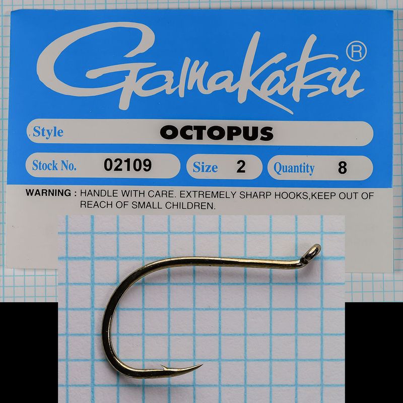 Gamakatsu Octopus 02109 - Size 2