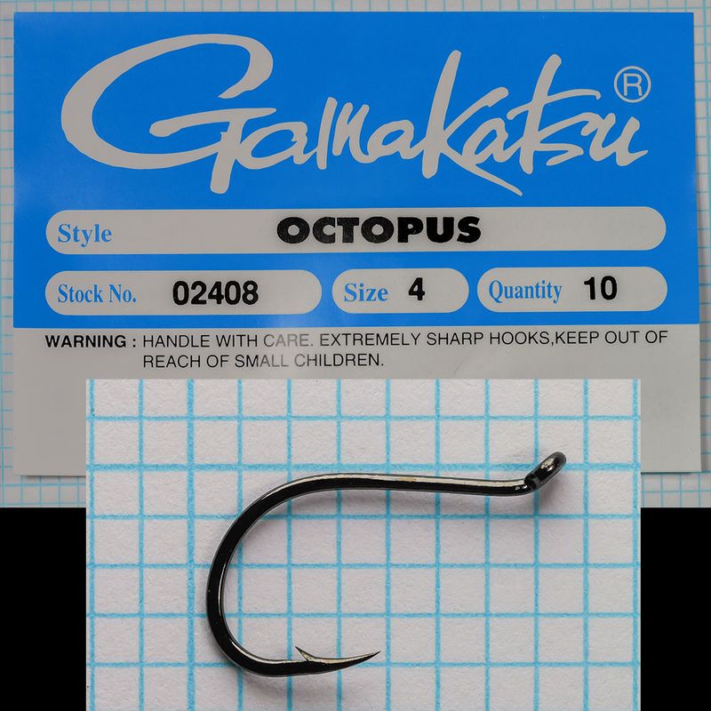 Gamakatsu Octopus 02408 - Size 4
